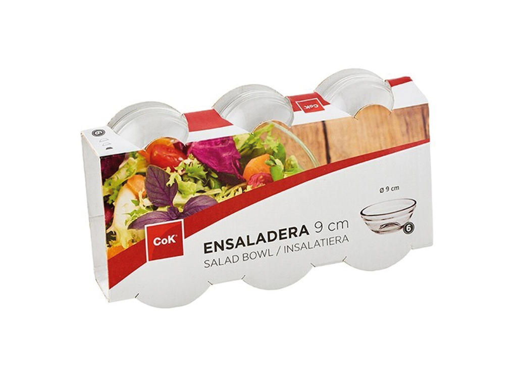 Bowl Stackable Ø9 cm 6-pack Cok