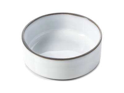 Bowl Ø8 cm White Caractere