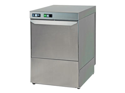 Under-counter dishwasher with drain pump