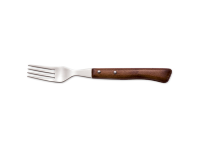 Steak fork, 20 cm, Arcos, Stainless steel/Wood