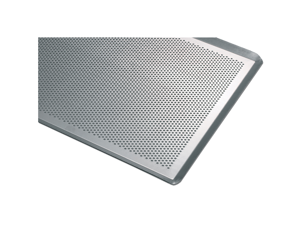 Baking tray perforated. 1/1 GN with bend 1.5 mm