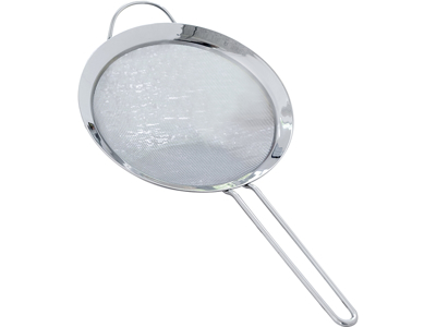 Sieve 18 cm round stainless steel