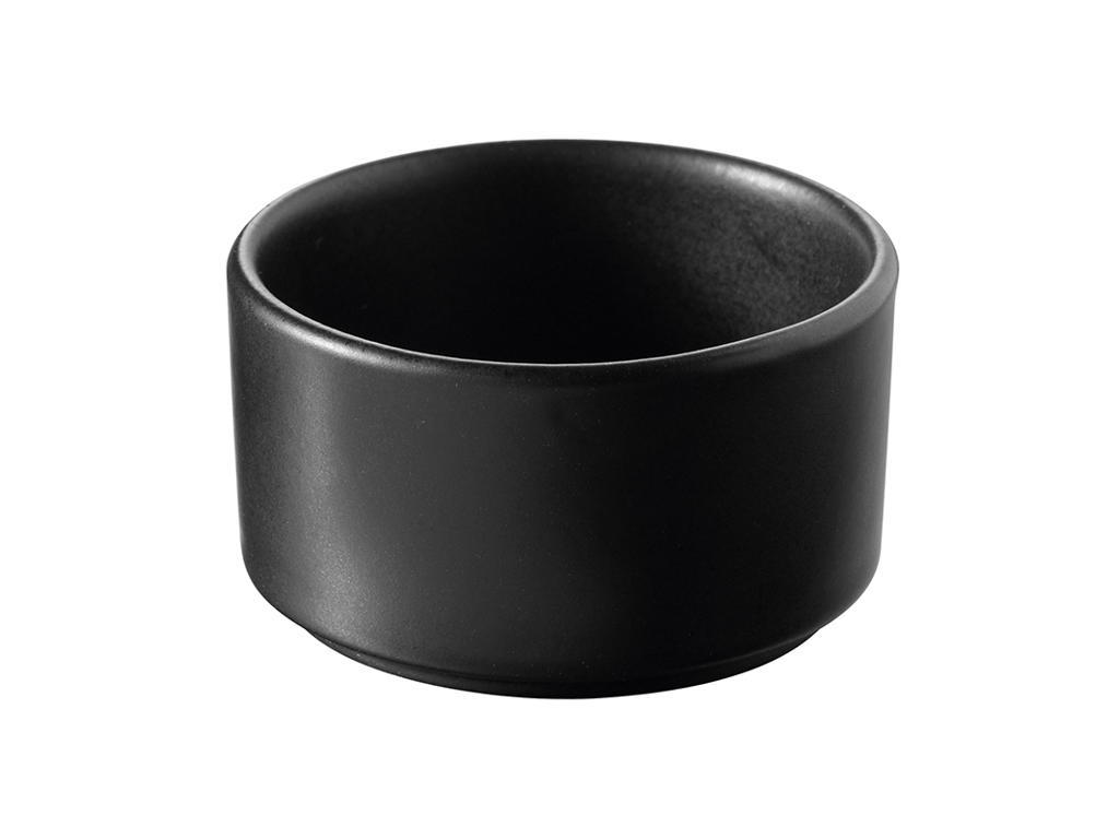 Ramekin 6.5x3.5 cm 6 cl Black Club