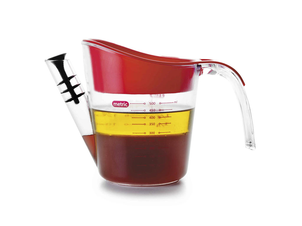 Grease separator 0.5 l for sauce with filter