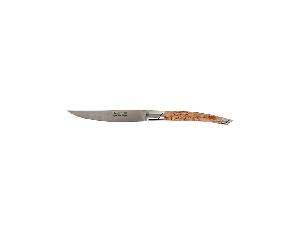 Steak knife, Le Thiers, Handle of birch