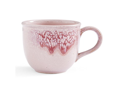 Kop med hank 340ml Minerals Lyserød