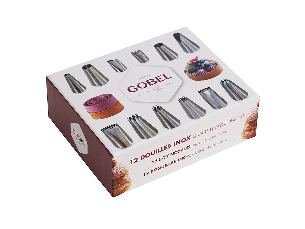 Louis Tellier Gobel – 12 professional inox nozzles