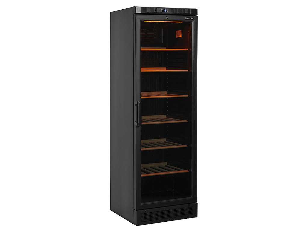 Wine cooler 350 ltr. Black 1-18C