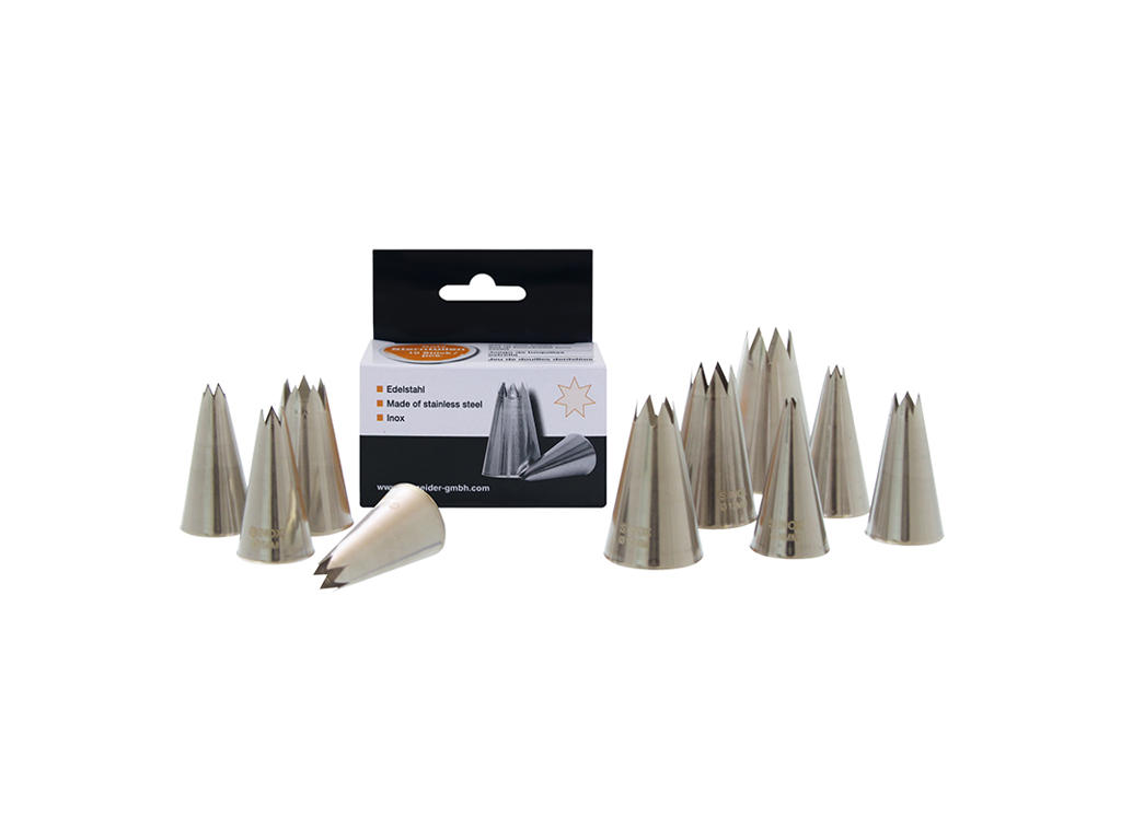 Star nozzle set RF 10 pcs
