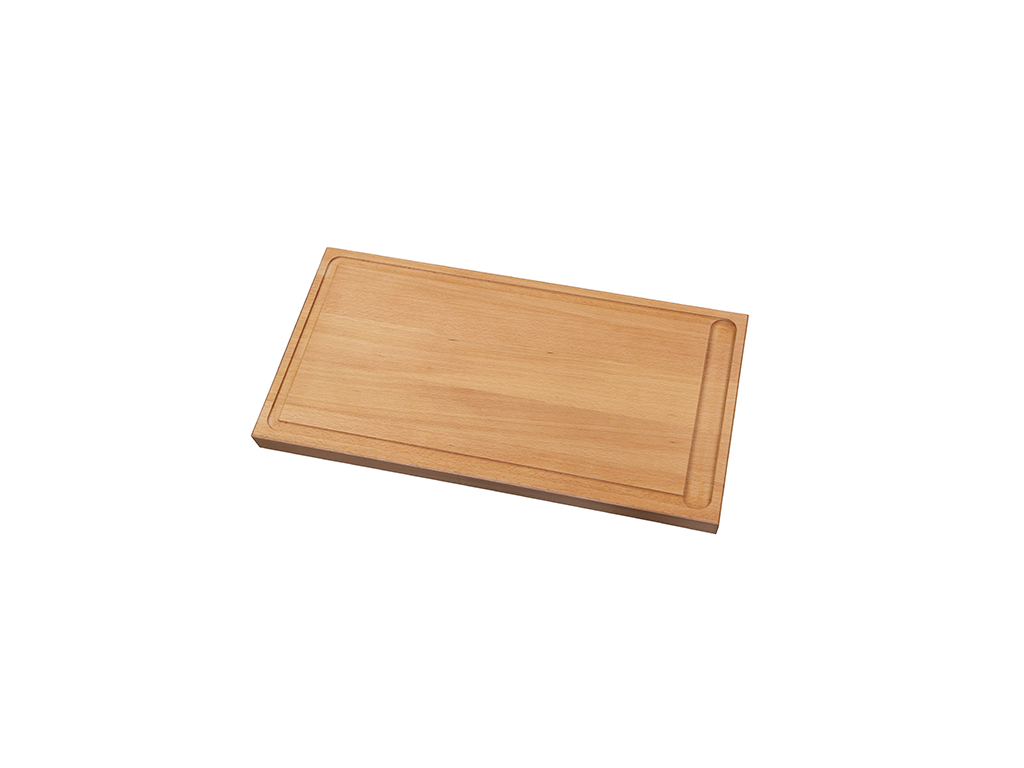 Wood cutting board WITH groove 60x30x4 cm