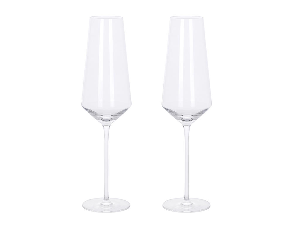 Glass Champagne 280ml 2pcs Ultima Crystal