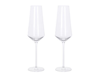 Glass Champagne 280ml 2pcs Ultima Crystal