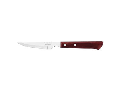 Steak knife 11 cm Red Polywood