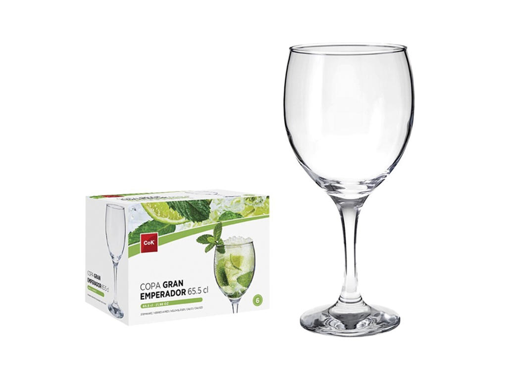 Emperador Glass Red Wine 65.5 cl