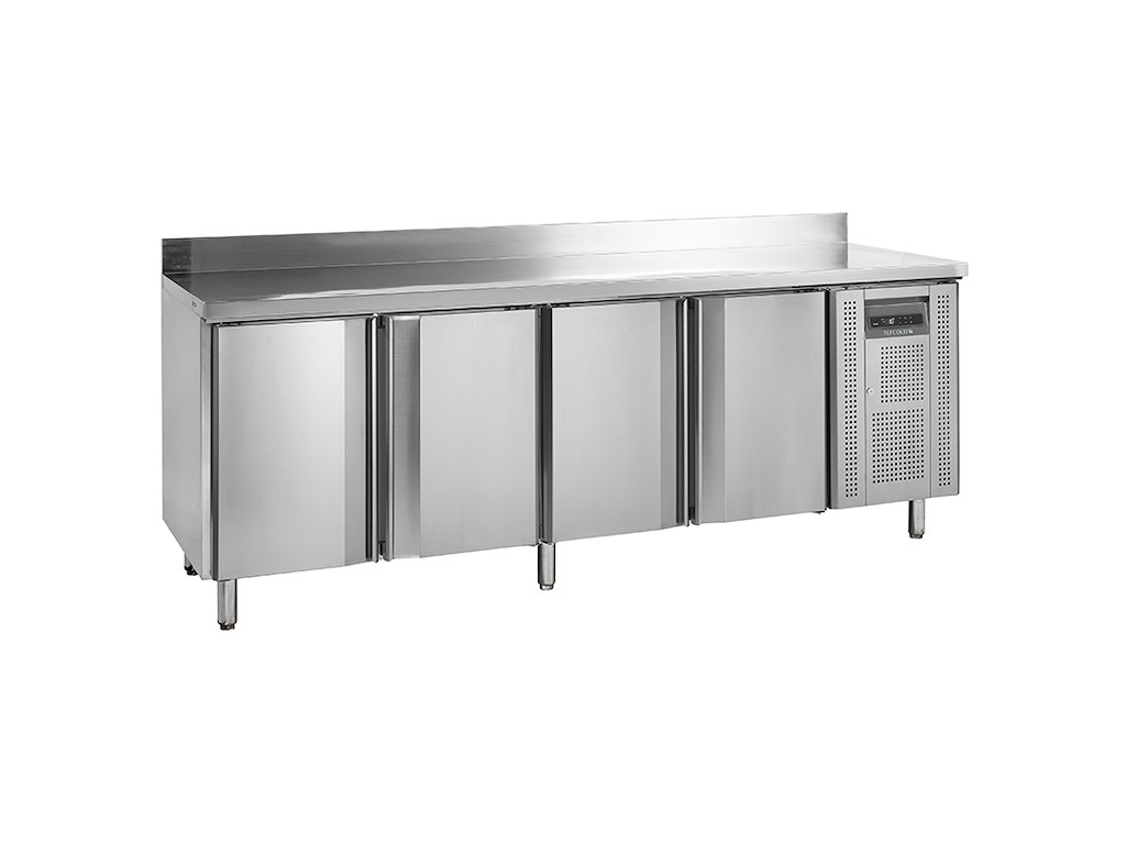 Freezer display 4 doors w/back edge GN1/1