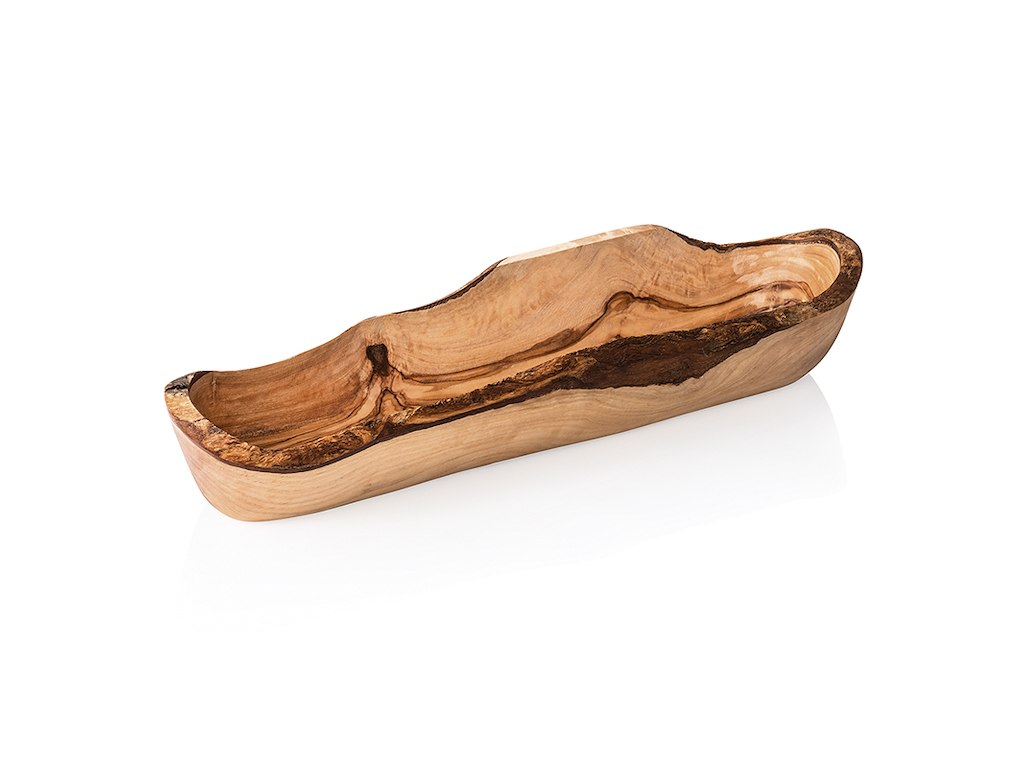 Bowl Oval Olive Tree 35x9x9cm