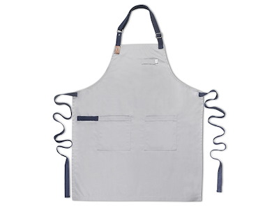 Apron Gray with Pockets 72x88 cm