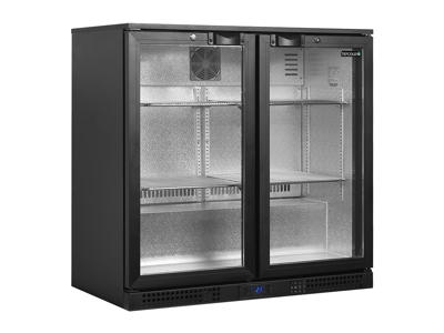 Backbar 188 ltr. Black 2 doors