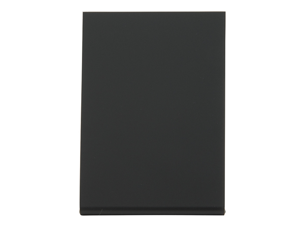 Table board L-shaped 11.5x7.5x4.5 cm black