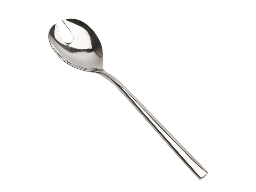 Chromolite Koric Salad Fork in stainless steel