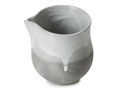No.W Milk Jug 10 cl White/Grey
