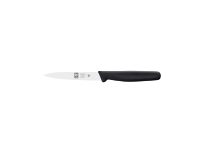 Decorative Knife - Stainless Steel - Black - 90mm - Wavy Blade