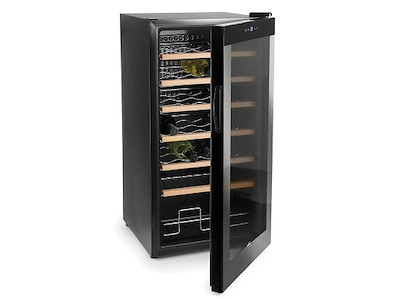Black Wine Cooler 28 Bottles