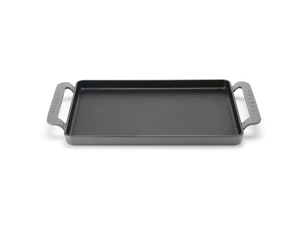 Grill plate smooth 42x24x30