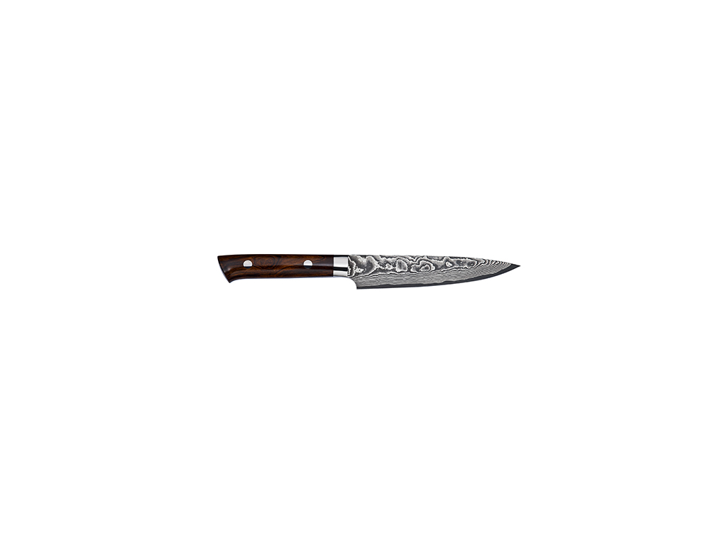 Decorative knife, 13 cm, Takefu, VG-10, 61 layers, Ironwood handle