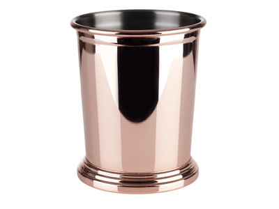 Cup without handle shiny copper Ø8.5 cm 35 cl