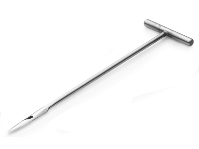 Strap needle for shock