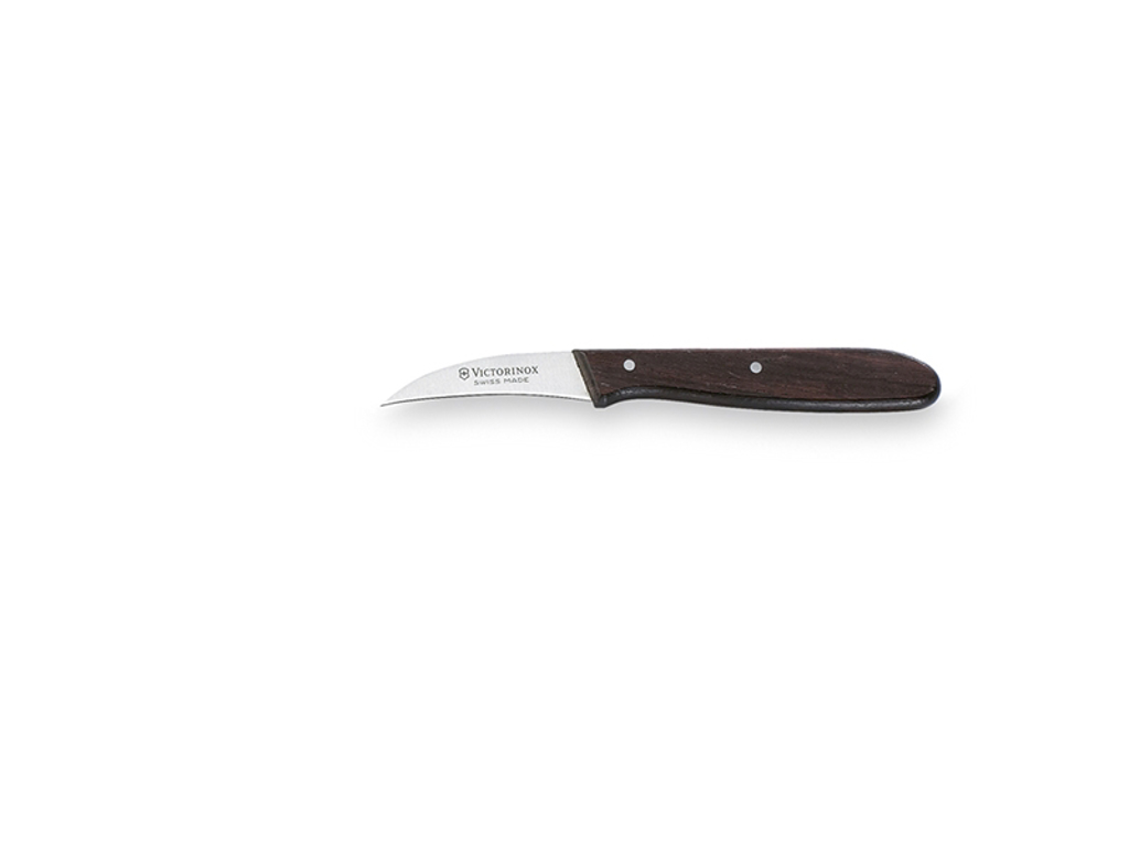 Tournier knife, 6 cm, Victorinox, wooden handle