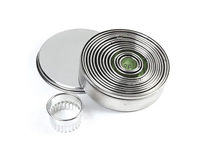 Cutter set Grooved 14 pcs 20-105mm