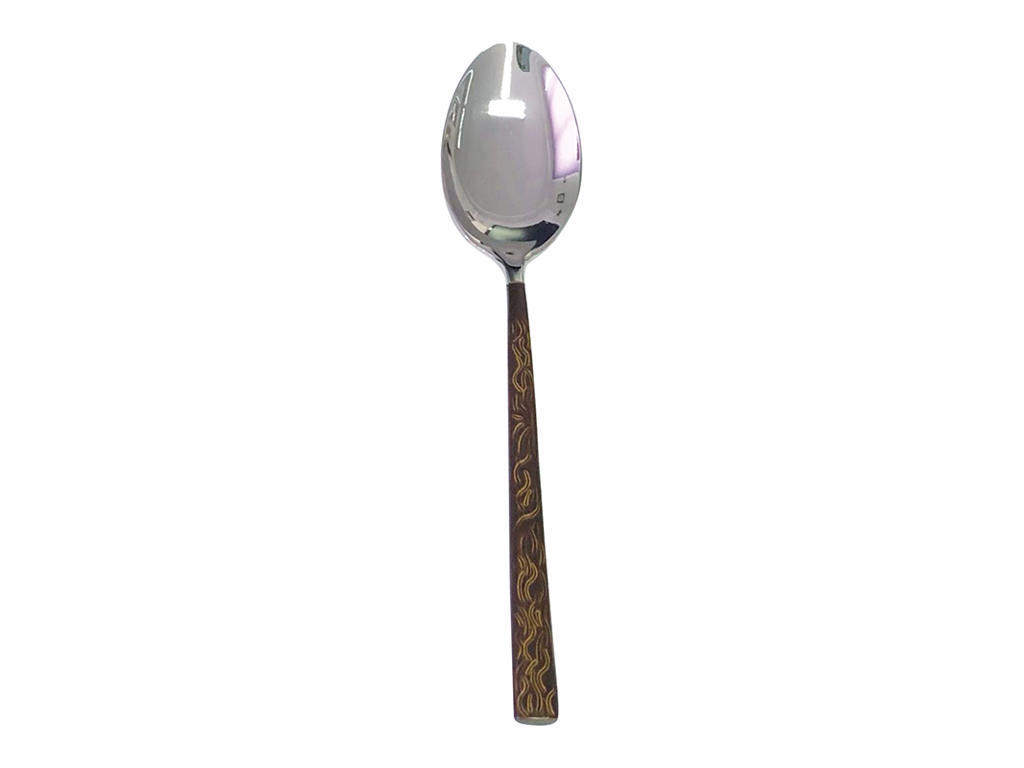 Ivy "Leather" Tea Spoon
