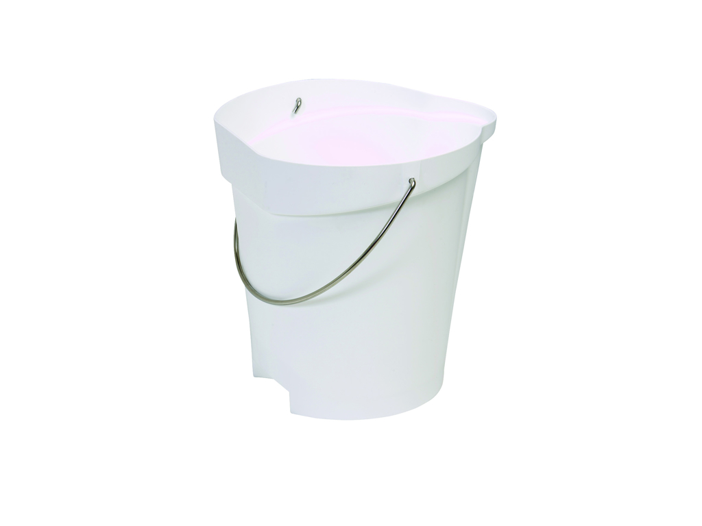 Bucket White plastic Vikan 12 ltr.