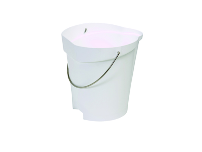 Bucket White plastic Vikan 12 ltr.
