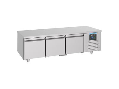 Refrigerated display case 3 doors 1600x700x600 mm Pro
