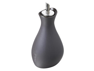Oil bottle with pourer 8x8 cm Slate Liquid
