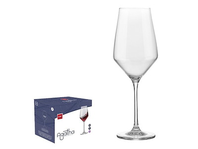 Glass Red Wine 50 cl Agatha 6 pcs.