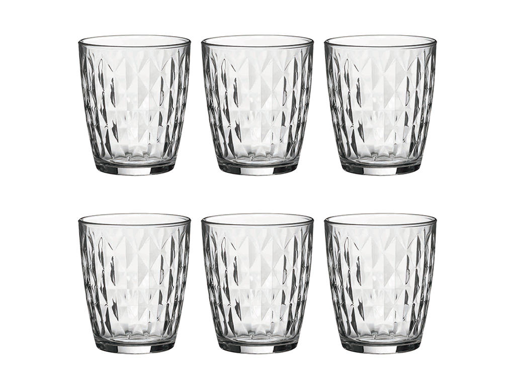 Glass clear 6-pack Mosaic 34 cl