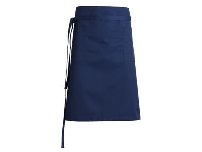 Apron with pockets sailor blue 110x60 cm