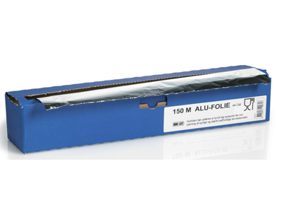 Aluminum foil 45 cm x 150 m in cutbox