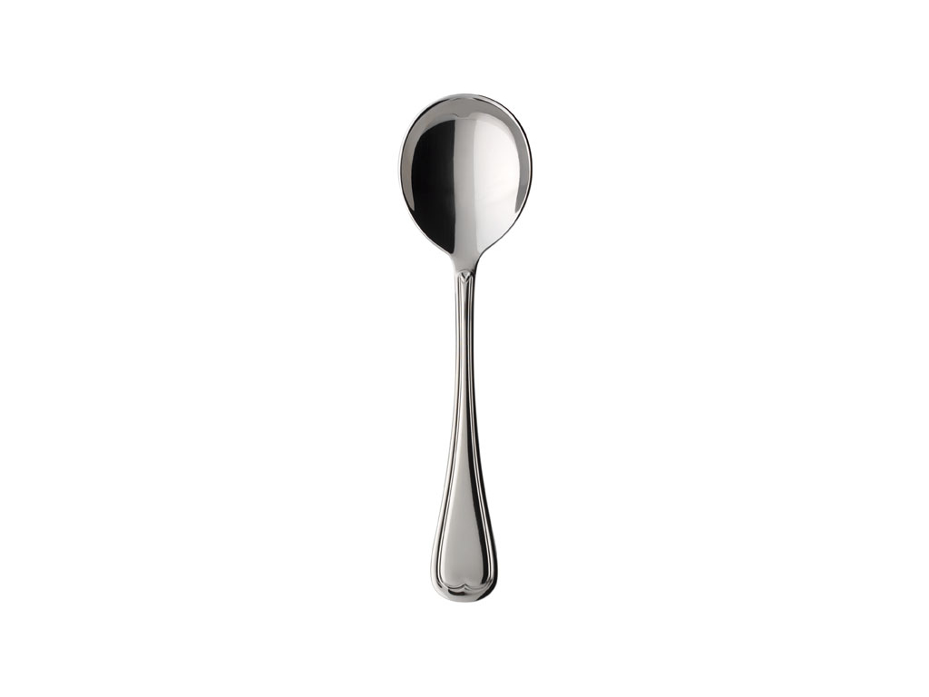Burgundy Soup Spoon Stainless Steel (18/10)