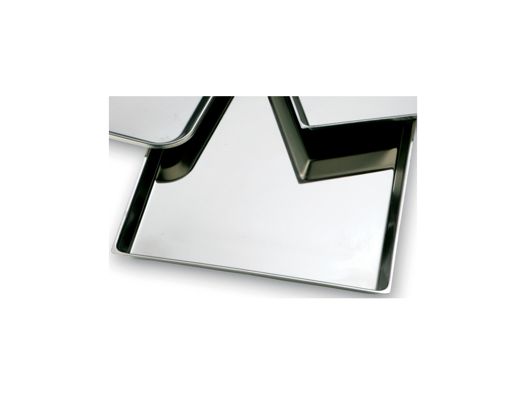 Tray stainless steel 40 x 30 cm