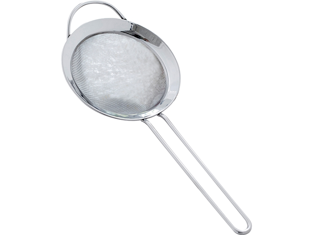 Sieve 12 cm round stainless steel