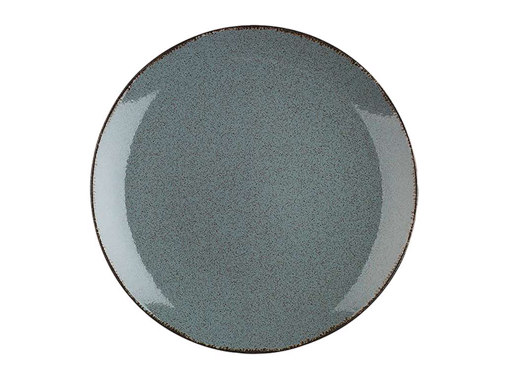 Plate flat Ø 25 cm Pearl blue
