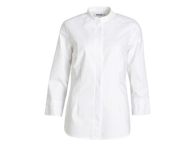 Kentaur Oxford Shirt White Woman 7/8 sleeve