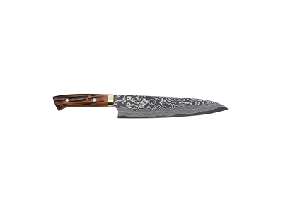 Chef's knife, 24 cm, Takefu Yellow Bull, VG-10 61 layers
