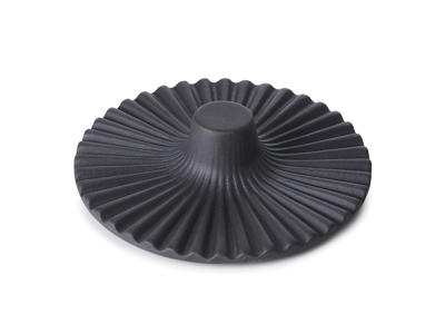 Lid for te pot / sugar bowl 8 cm Black Smooth Pekoe