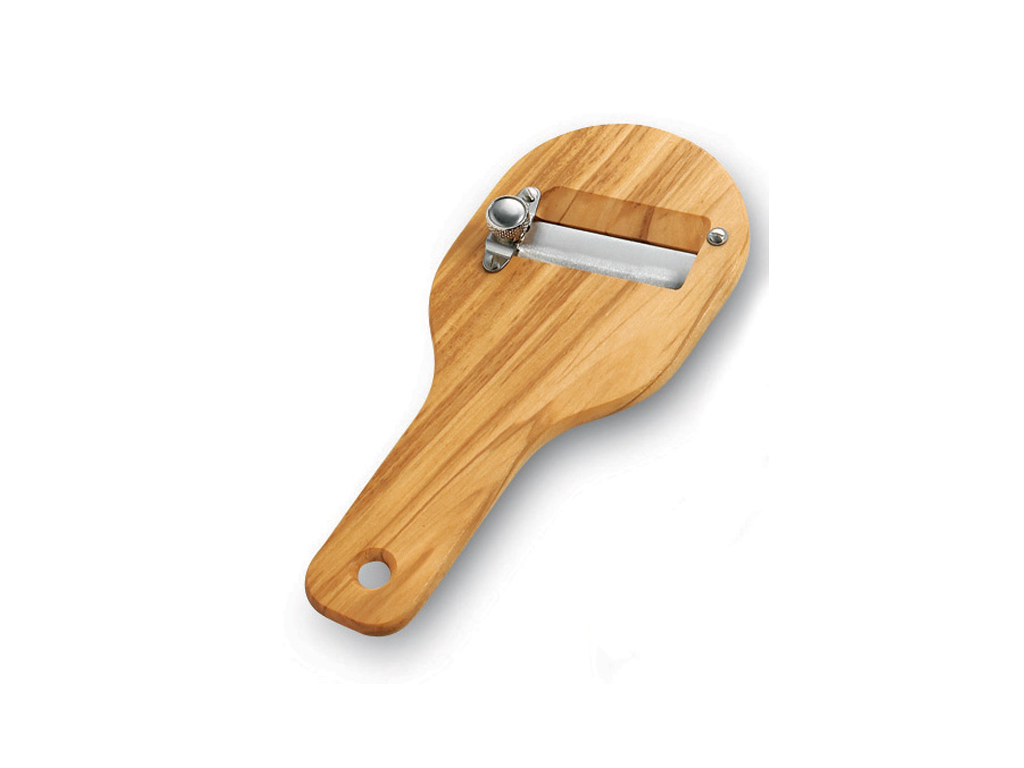 Truffle slicer olive wood